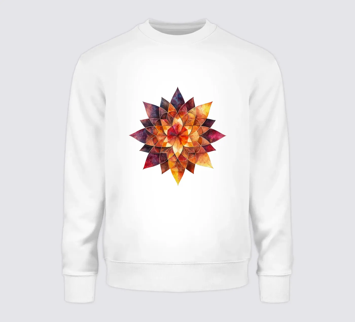 Mandala autunnale felpa da Spiritual Touch