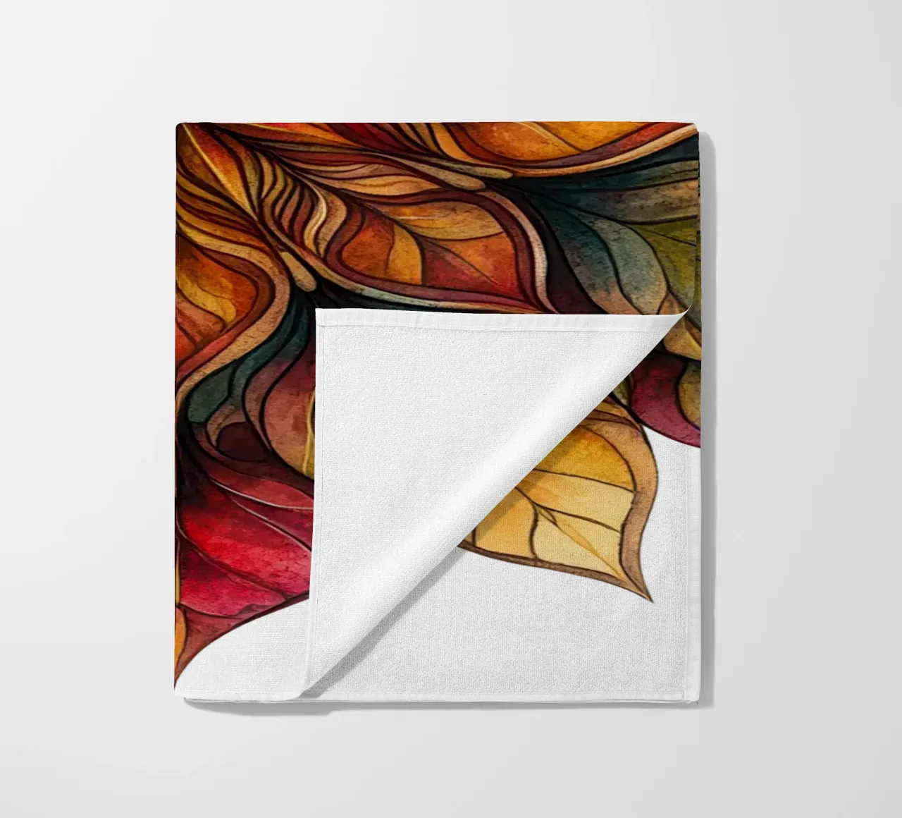 Mandala autunnale telo mare da Spiritual Touch