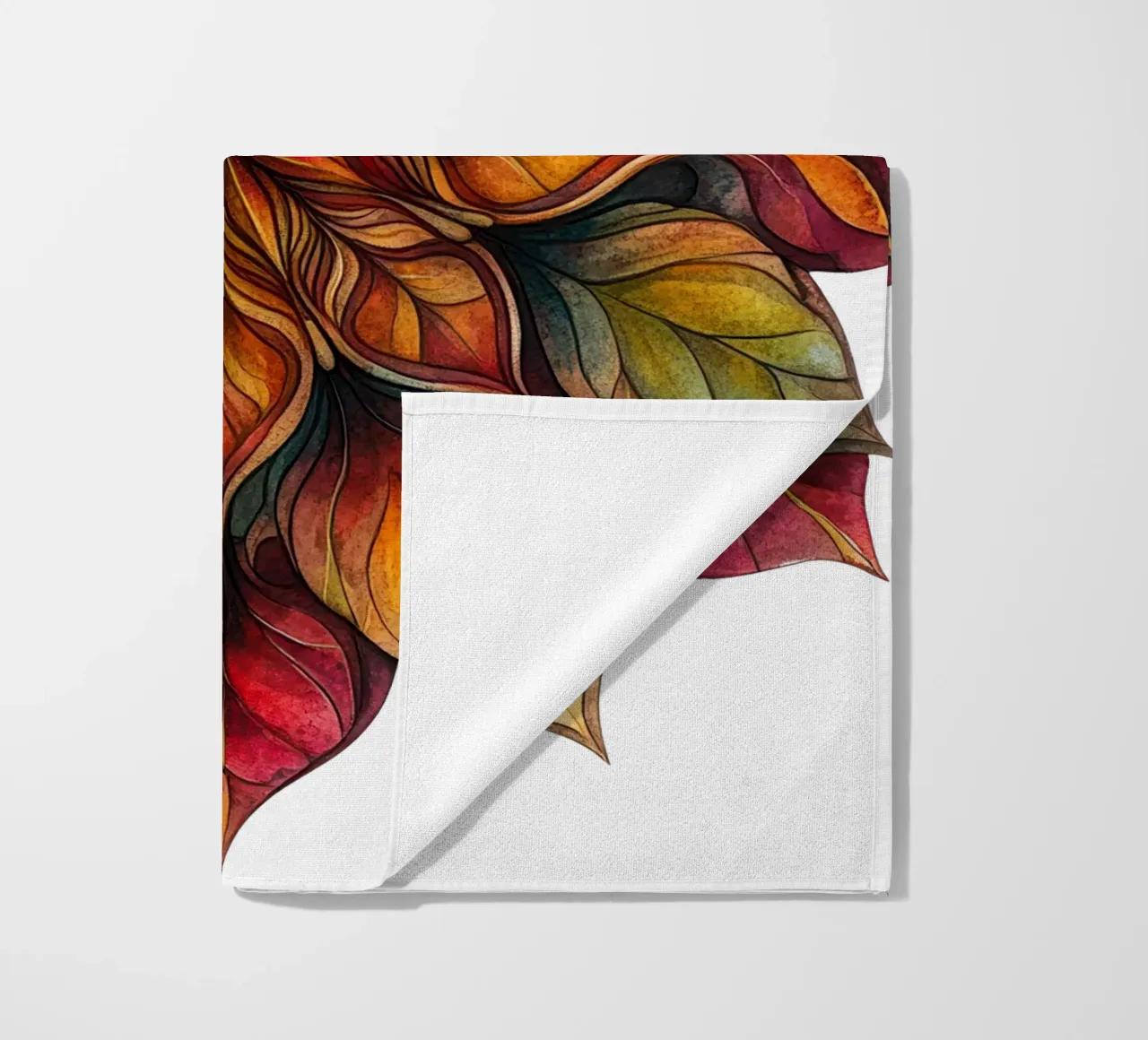 Mandala autunnale telo mare da Spiritual Touch