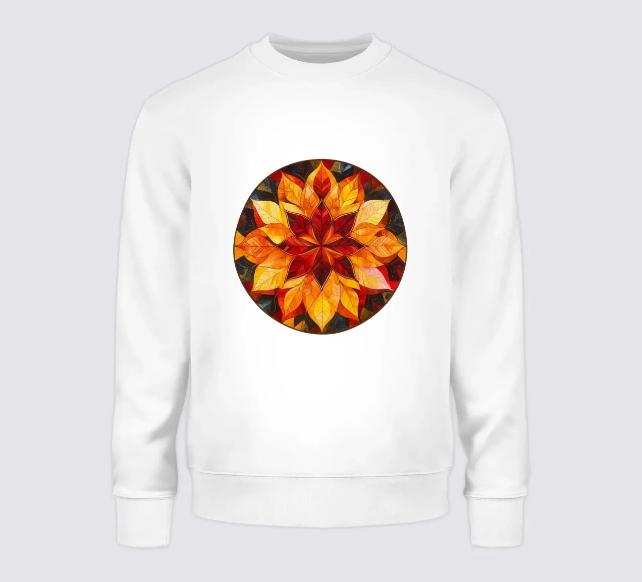 Mandala autunnale felpa da Spiritual Touch