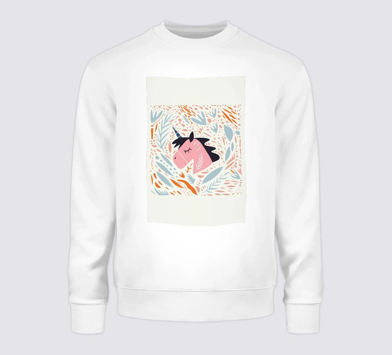 Unicorn in Nature felpa da Little Flourishes