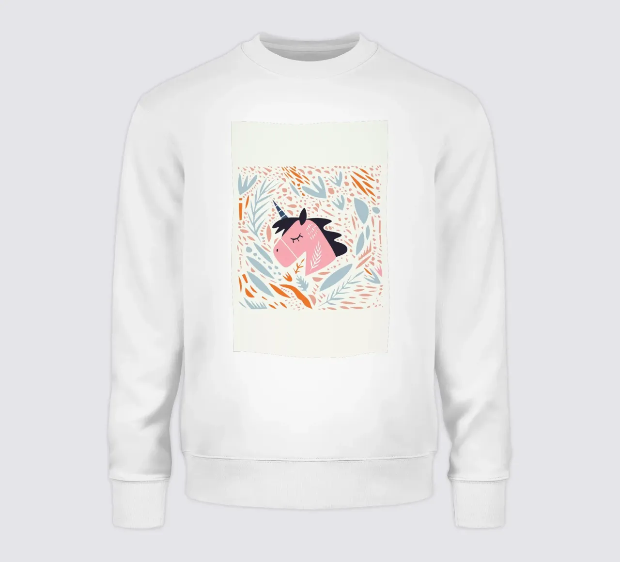 Unicorn in Nature sweatshirt by Little Flourishes