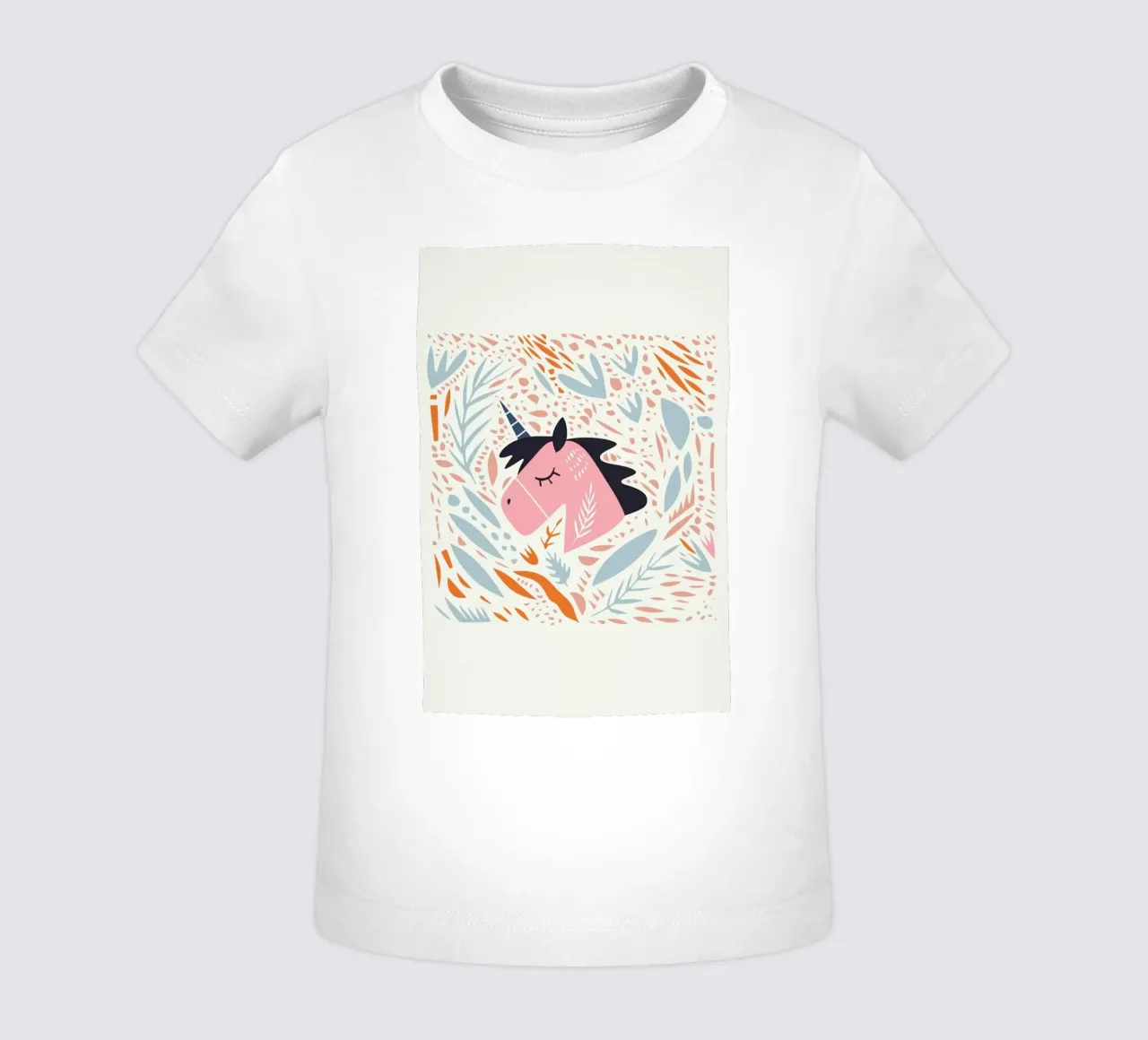 Unicorn in Nature maglietta neonato da Little Flourishes