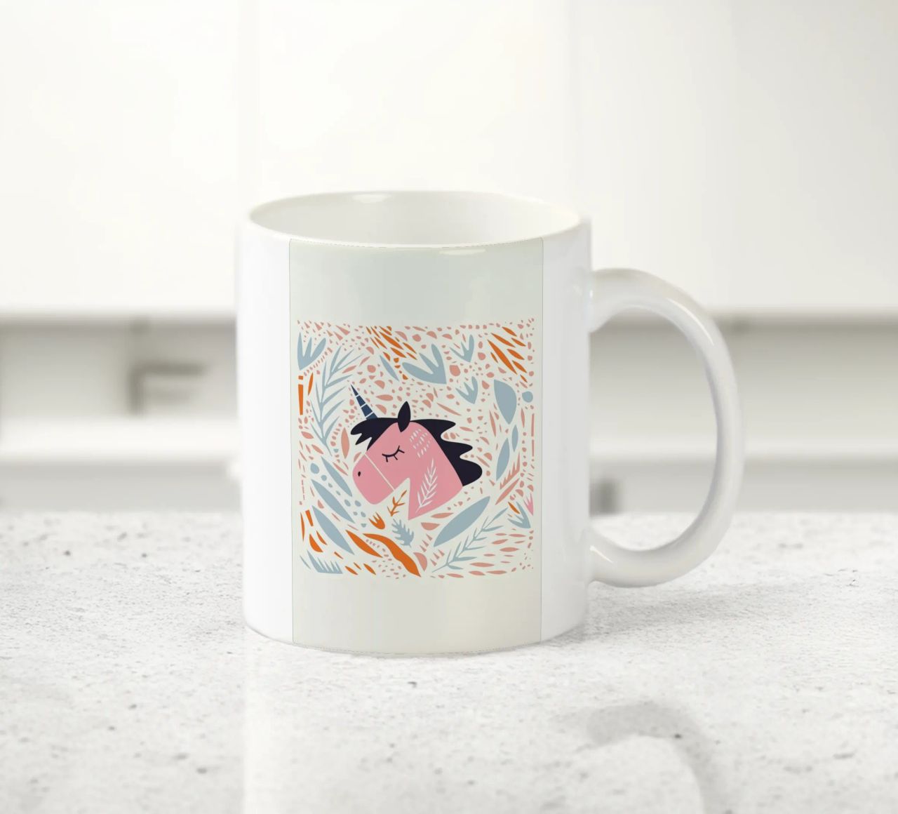 Unicorn in Nature tazza in ceramica da Little Flourishes