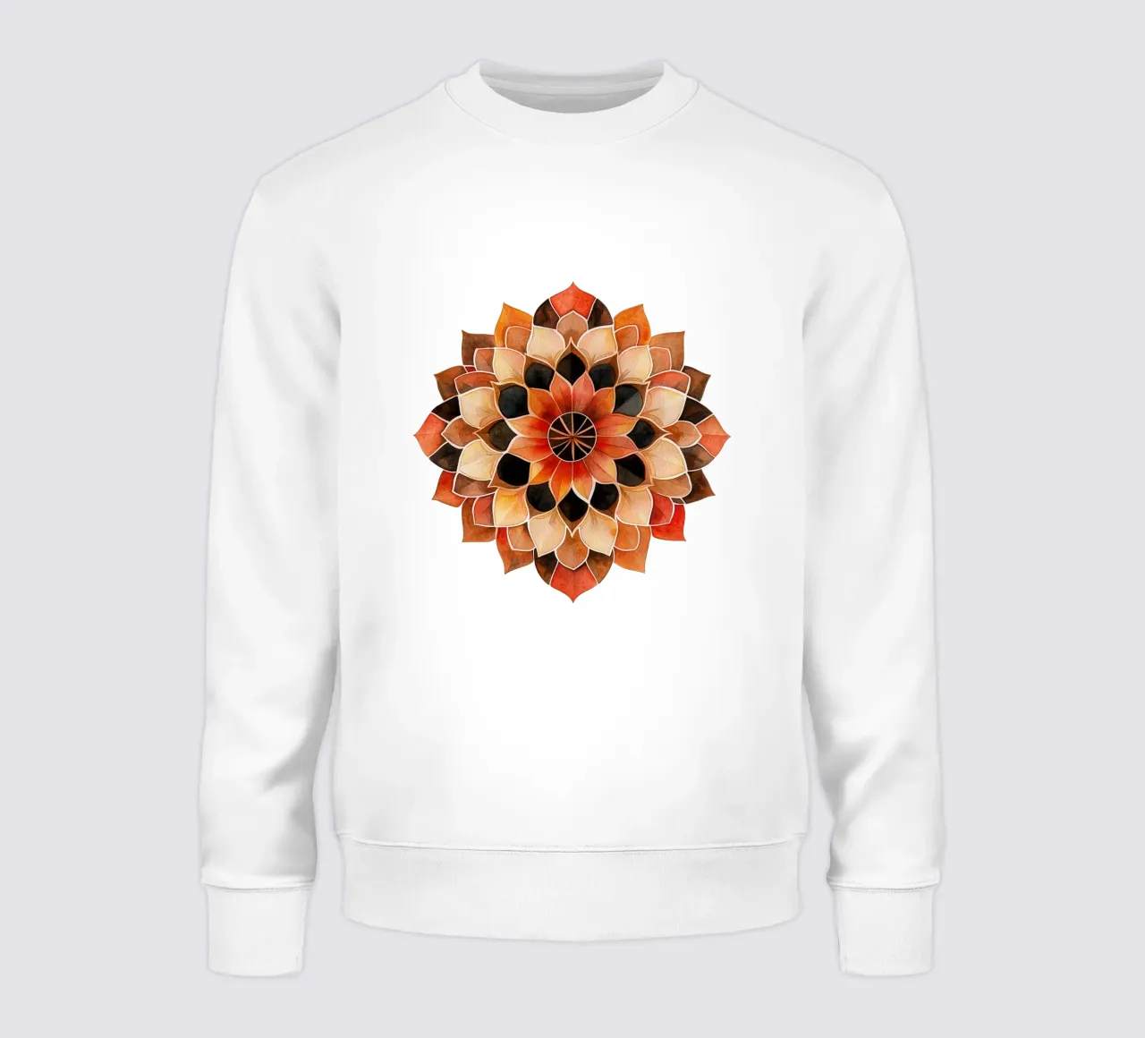 Mandala autunnale felpa da Spiritual Touch