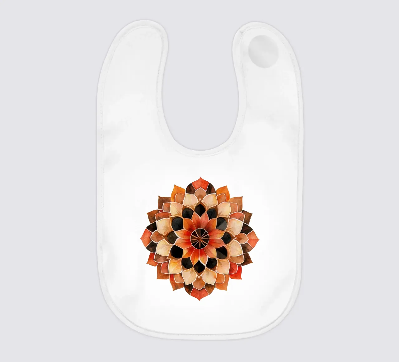 Mandala autunnale bavaglino da Spiritual Touch