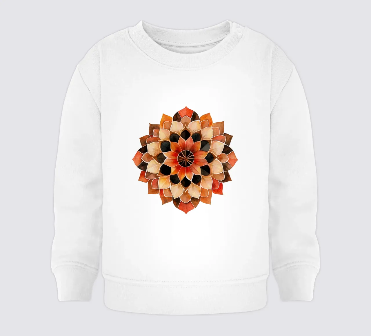 Mandala autunnale felpa neonato da Spiritual Touch