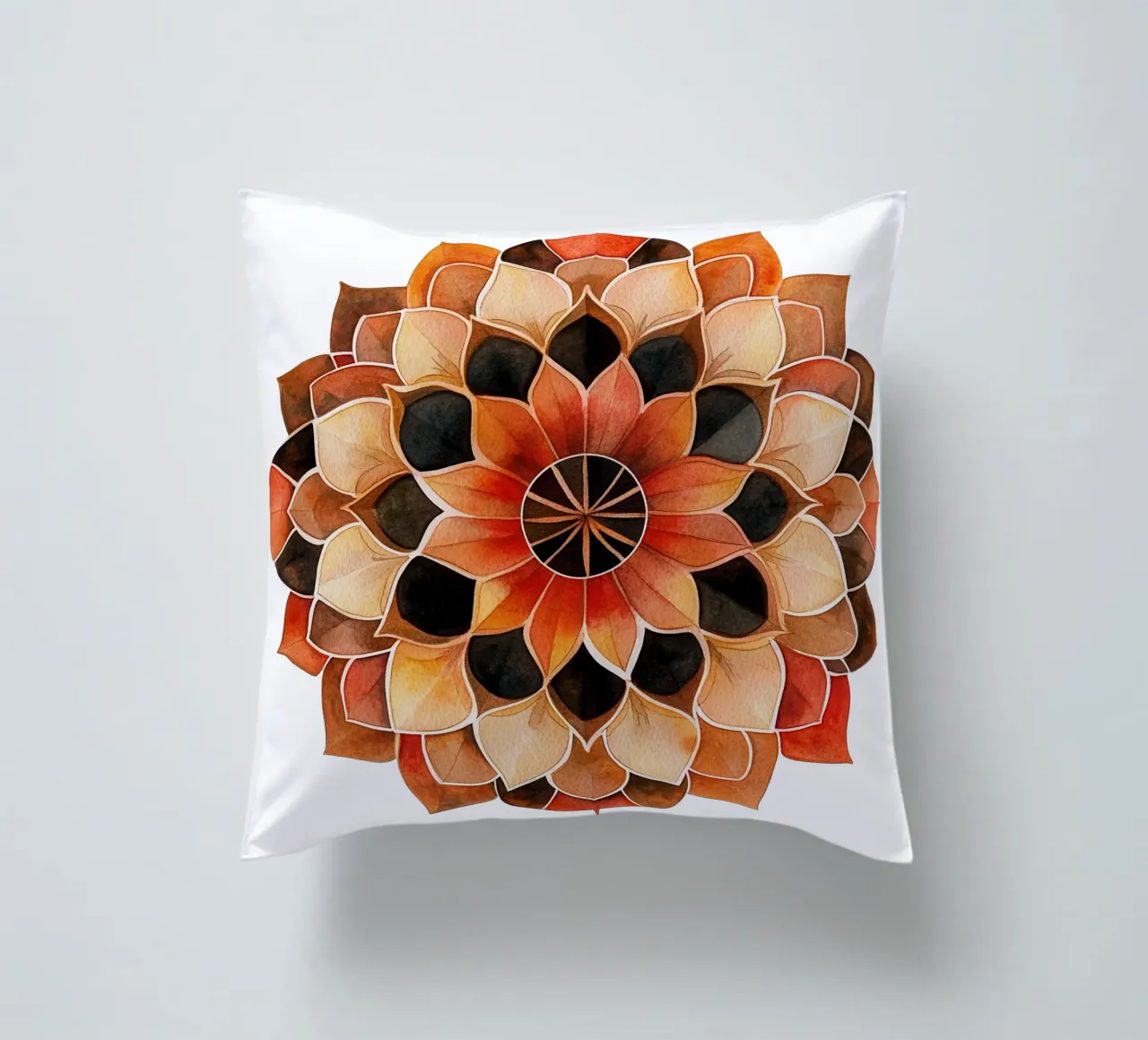 Mandala autunnale cuscino da Spiritual Touch