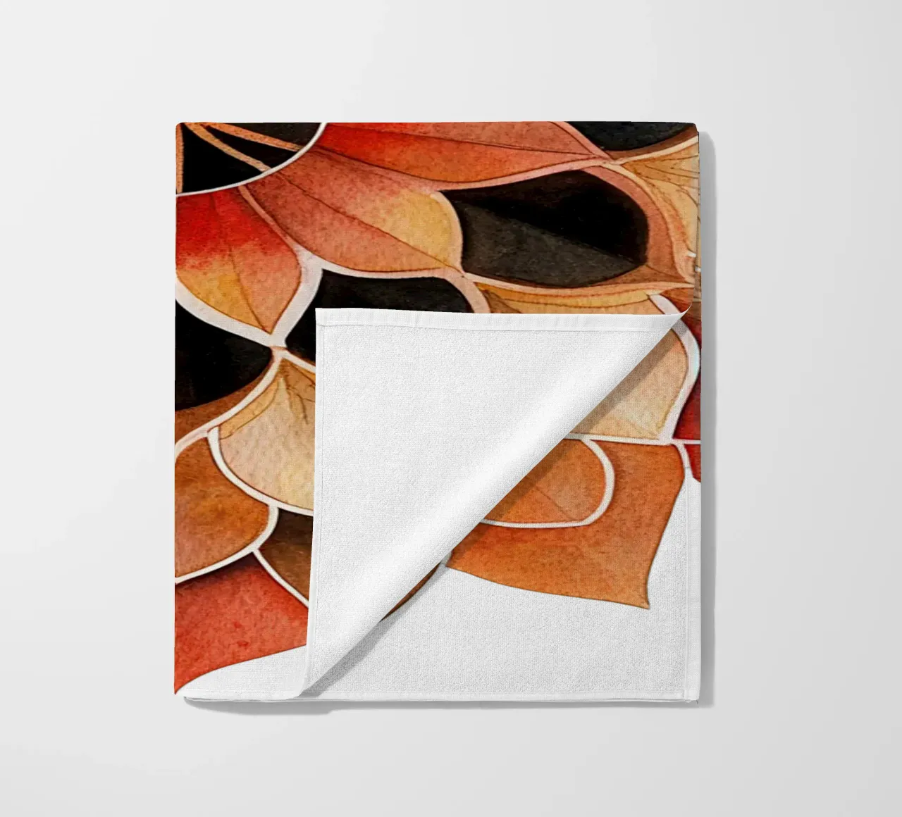 Mandala autunnale telo mare da Spiritual Touch