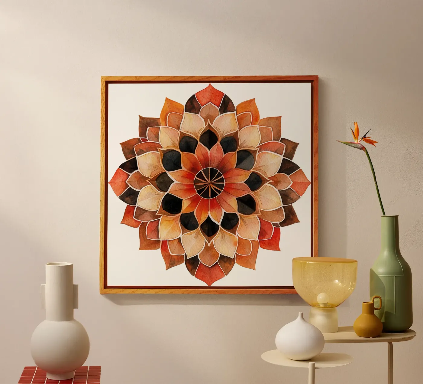 Fall Mandala plexiglas de Spiritual Touch