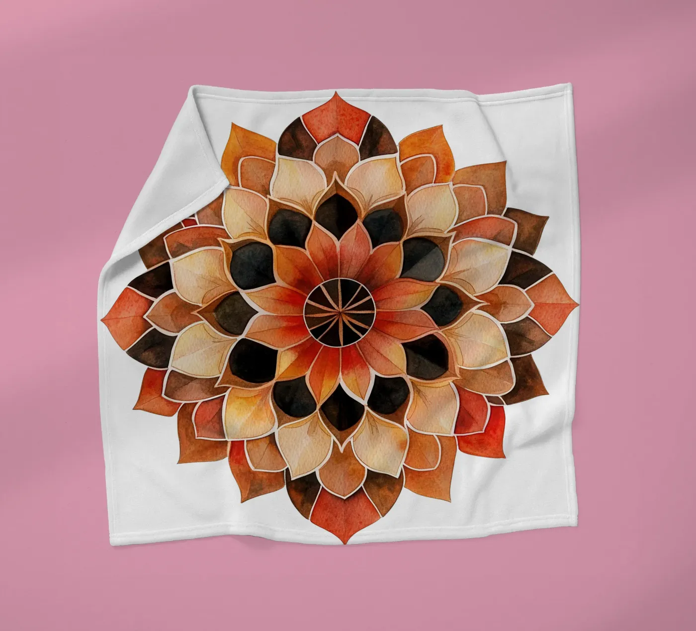 Fall Mandala fleecedeken van Spiritual Touch