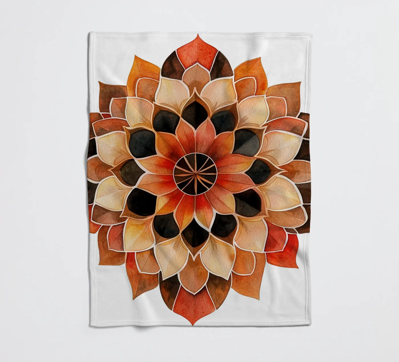 Fall Mandala fleecedeken van Spiritual Touch