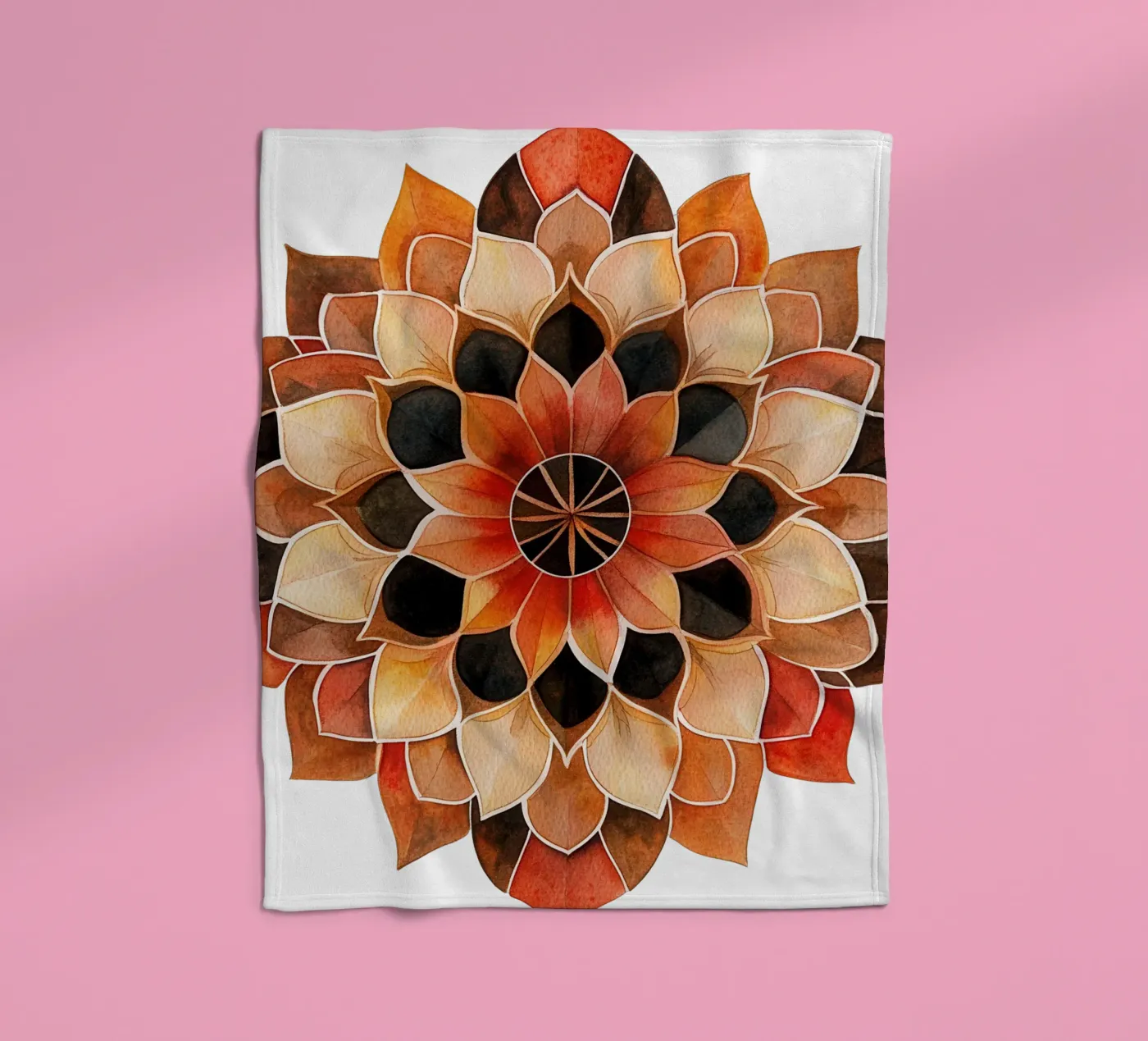 Fall Mandala fleecedeken van Spiritual Touch