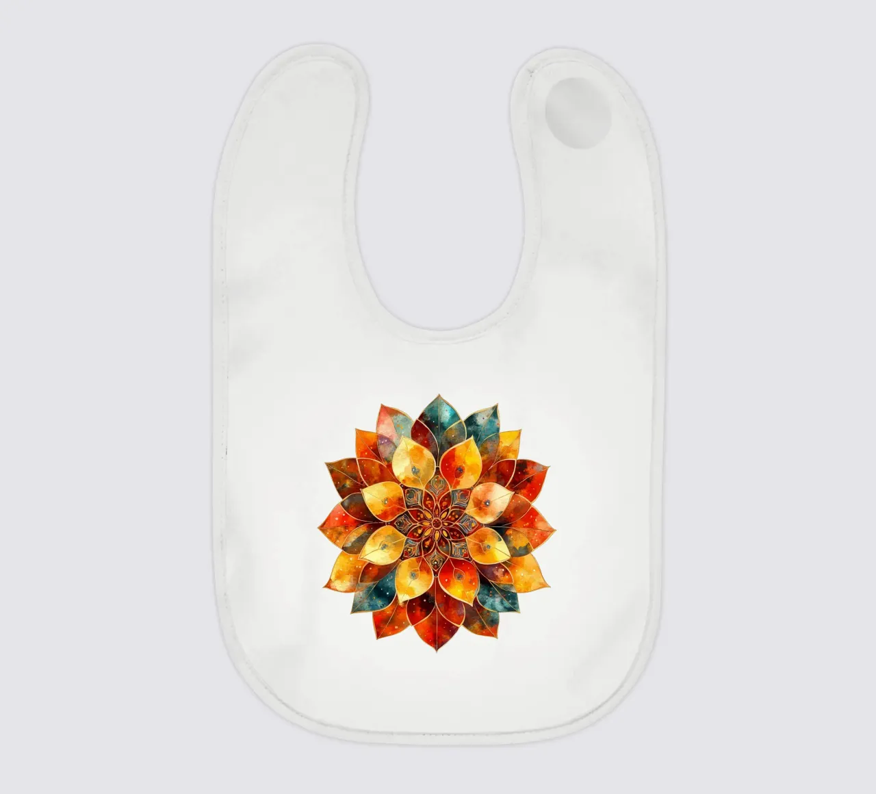 Mandala autunnale bavaglino da Spiritual Touch