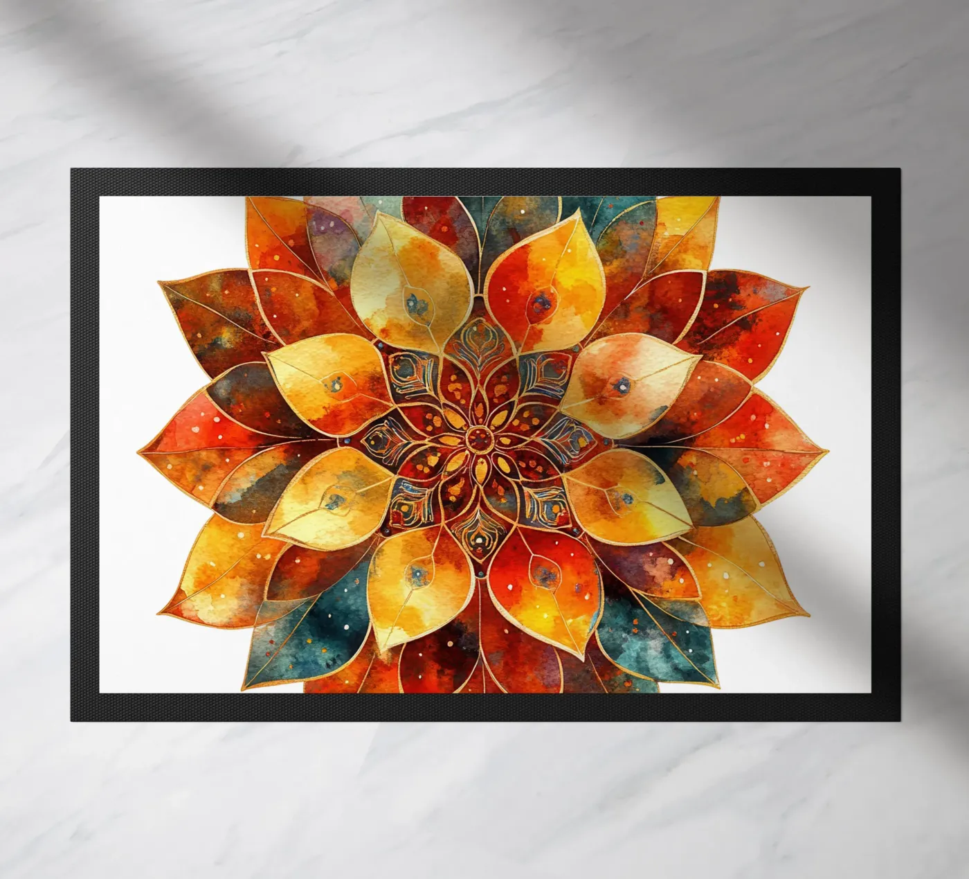 Fall Mandala deurmat van Spiritual Touch