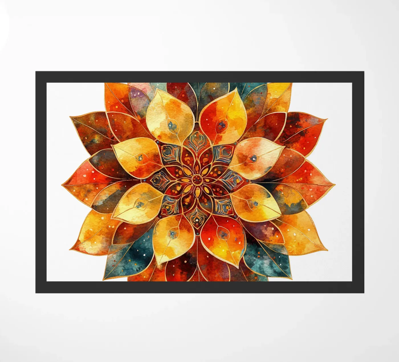 Fall Mandala deurmat van Spiritual Touch