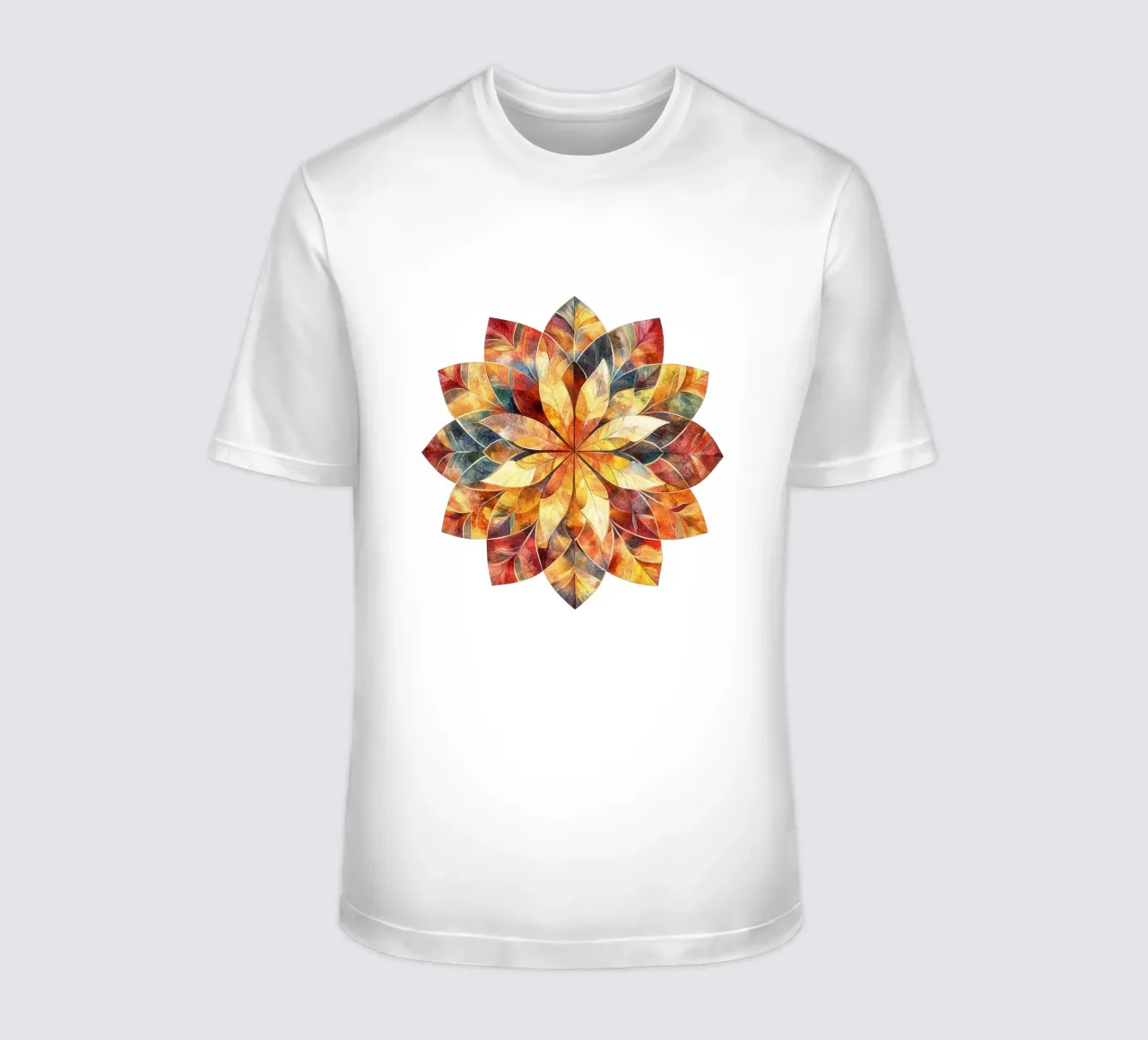 Mandala autunnale t-shirt da Spiritual Touch
