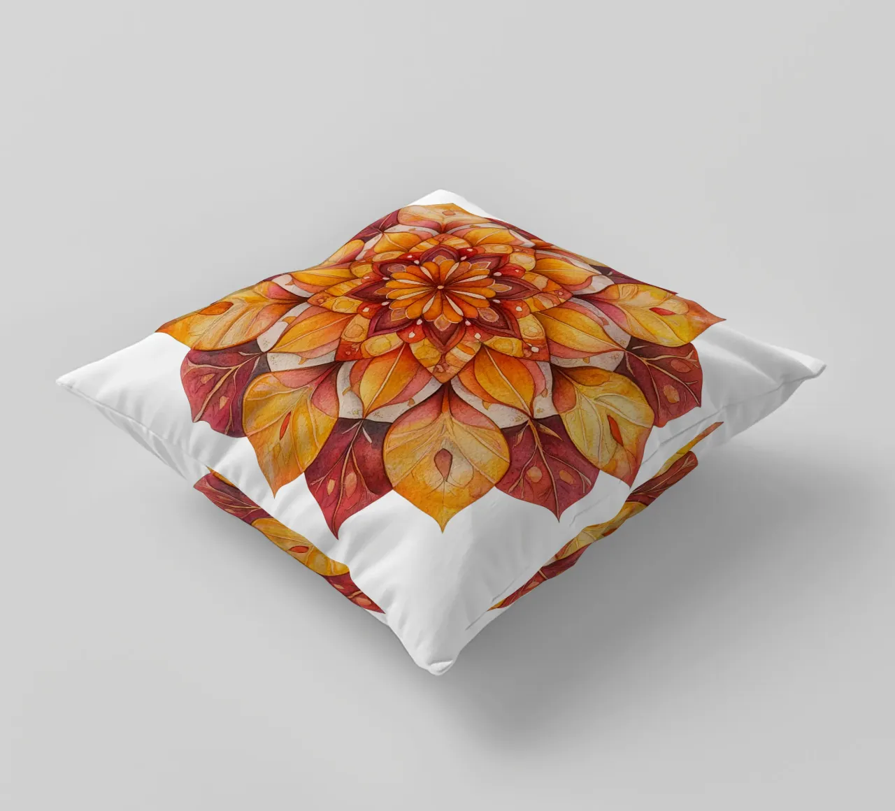 Mandala autunnale cuscino da Spiritual Touch