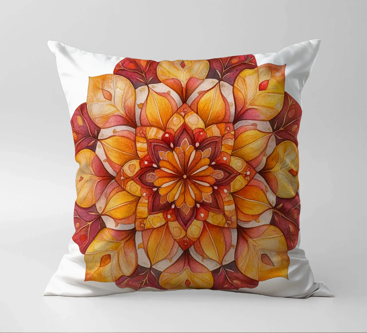 Mandala autunnale cuscino da Spiritual Touch