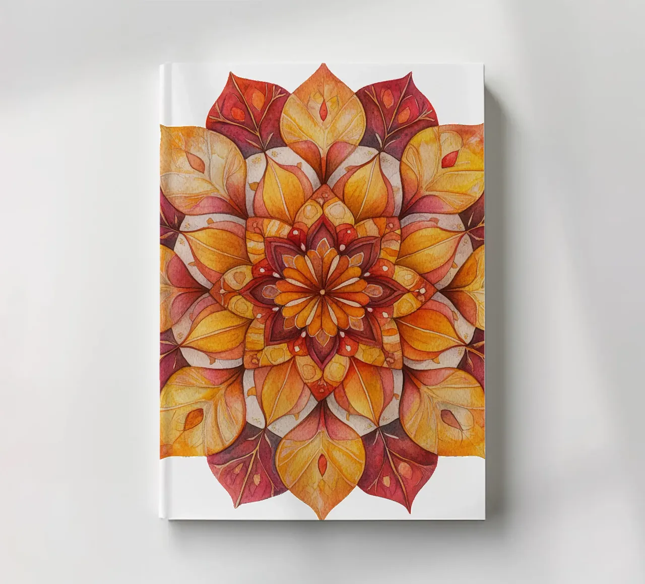 Fall Mandala notebook by Spiritual Touch