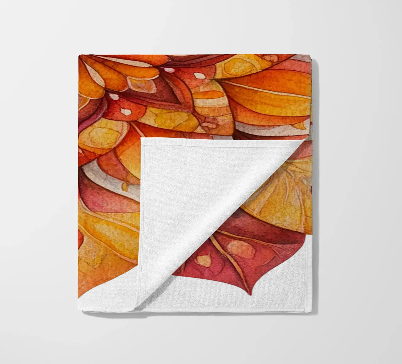 Mandala autunnale telo mare da Spiritual Touch