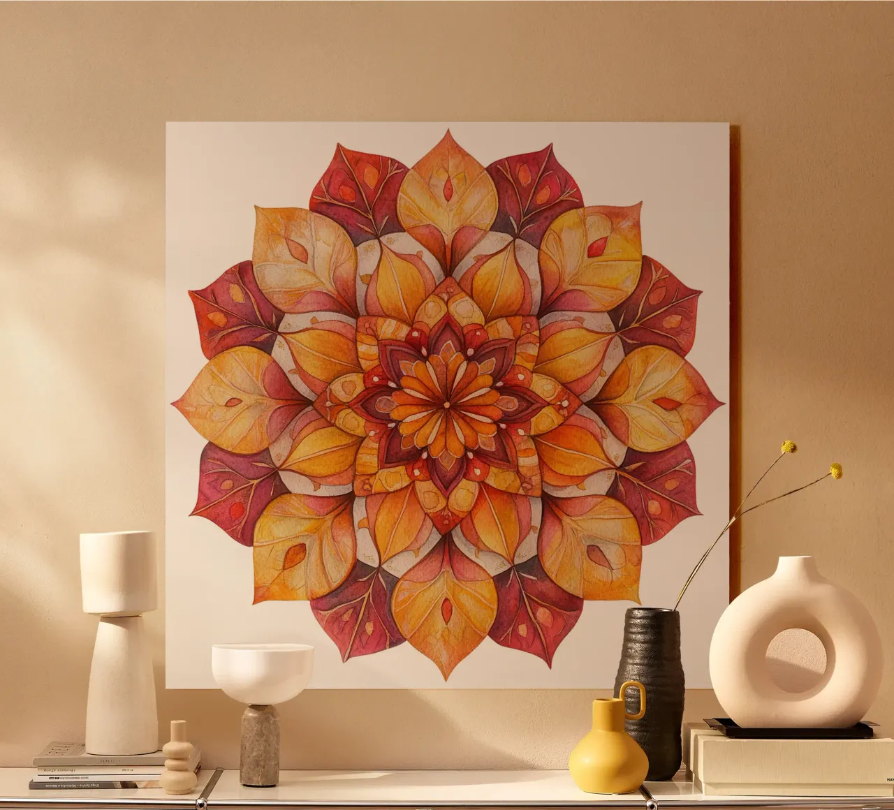 Fall Mandala plexiglass da Spiritual Touch