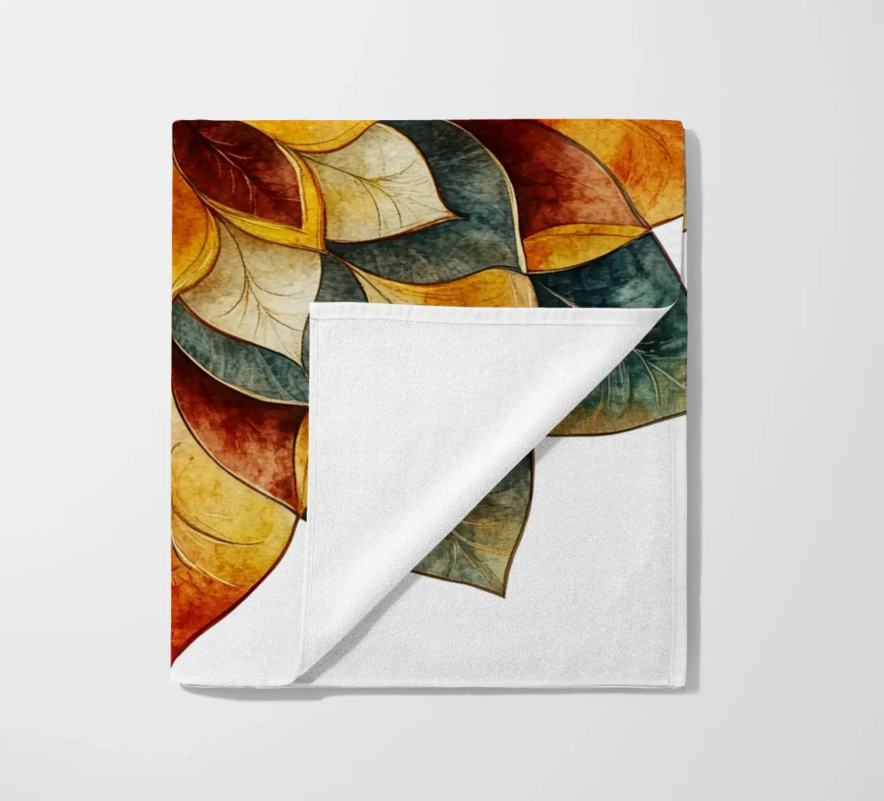 Mandala autunnale telo mare da Spiritual Touch