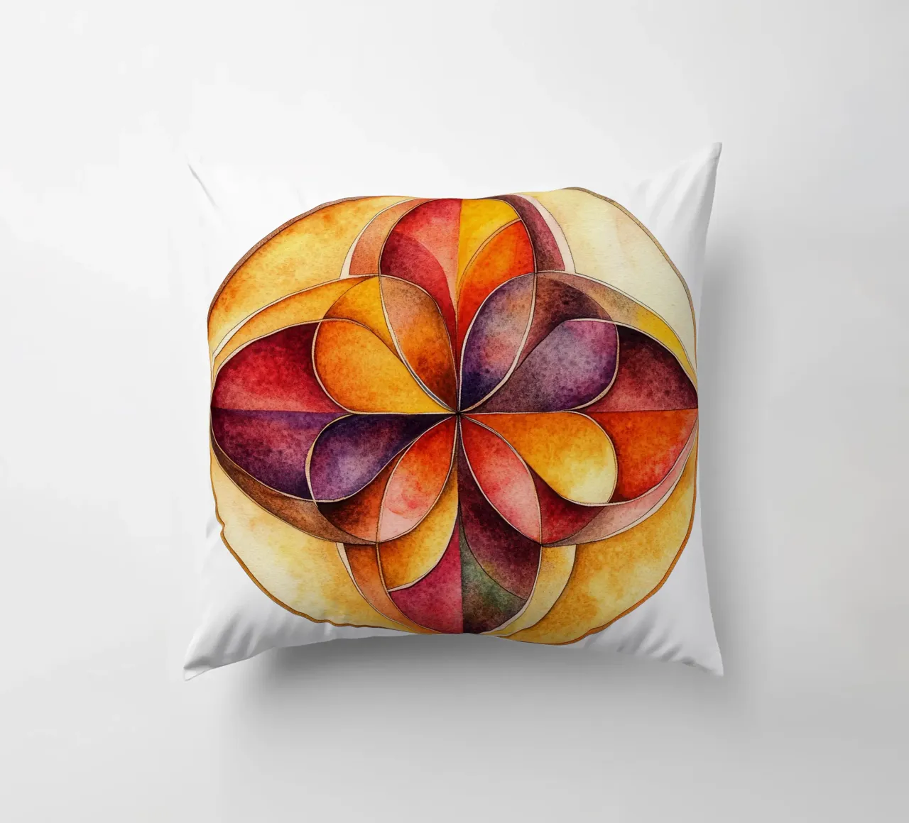 Mandala autunnale cuscino da Spiritual Touch
