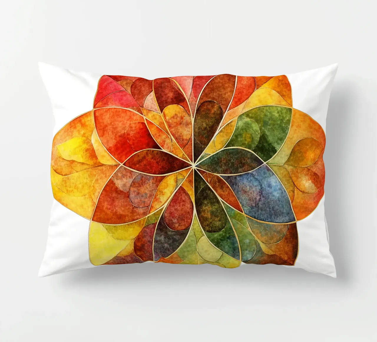 Mandala autunnale cuscino da Spiritual Touch