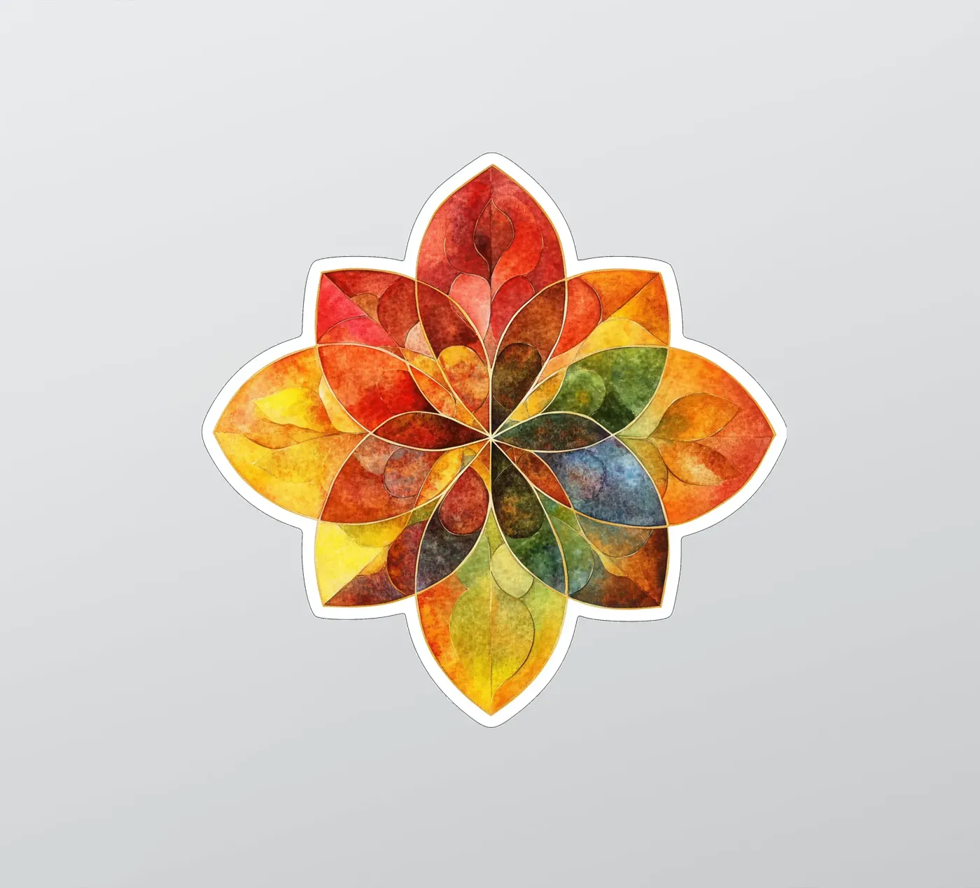 Fall Mandala sticker by Spiritual Touch