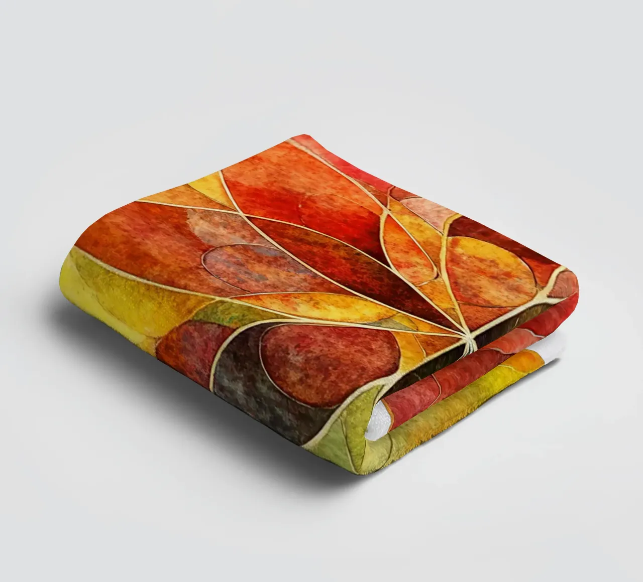 Mandala d'automne serviette de bain de Spiritual Touch