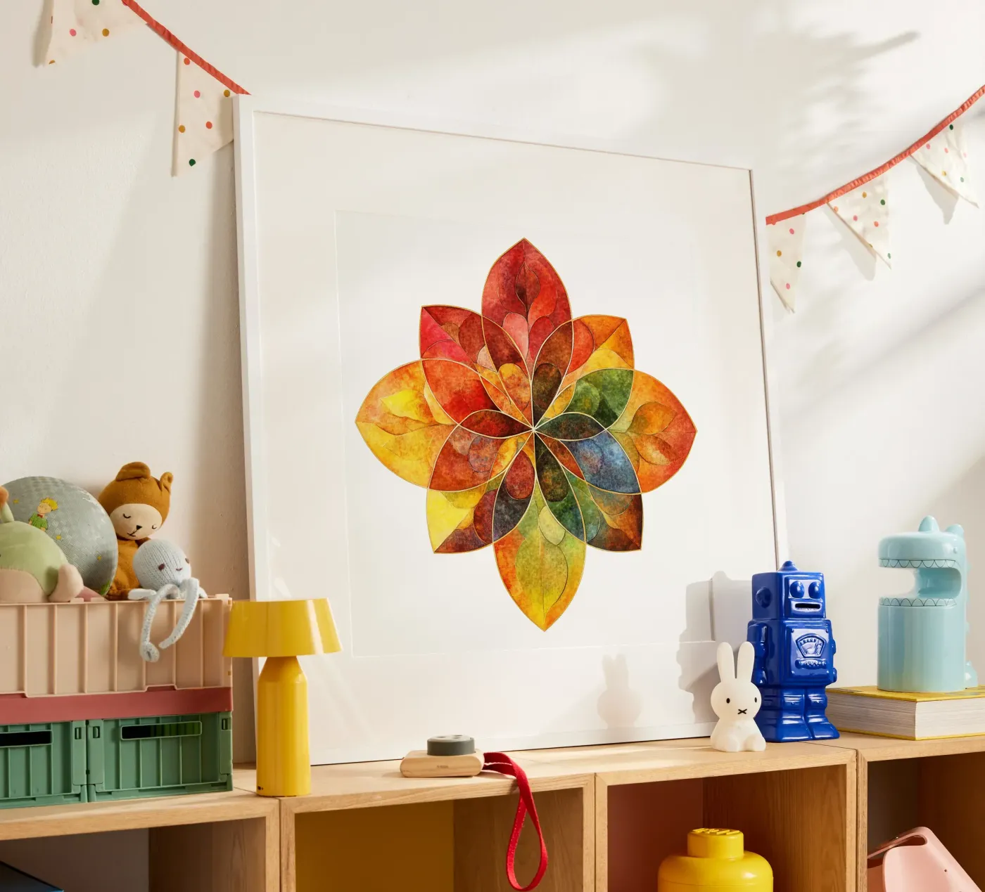 Fall Mandala poster by Spiritual Touch