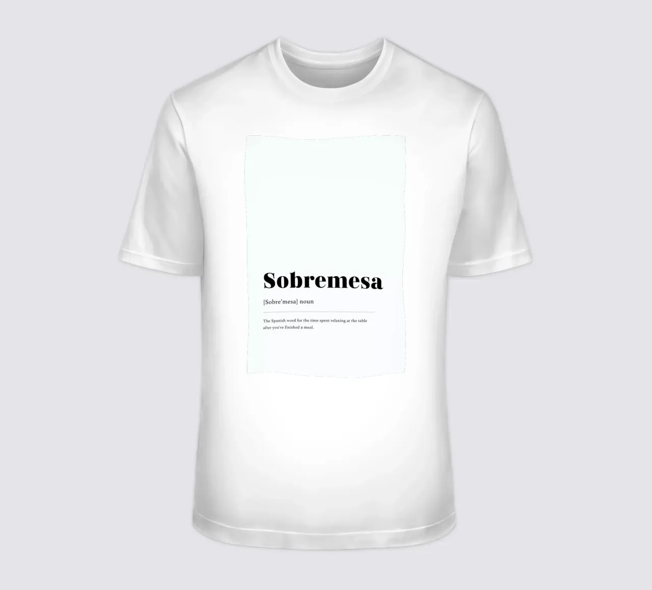 Sobremesa t-shirt da daylight design studio