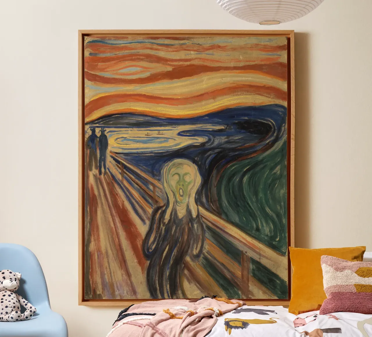Edvard Munch The Scream Iconic Expressionism Art canvas by NorwesClub
