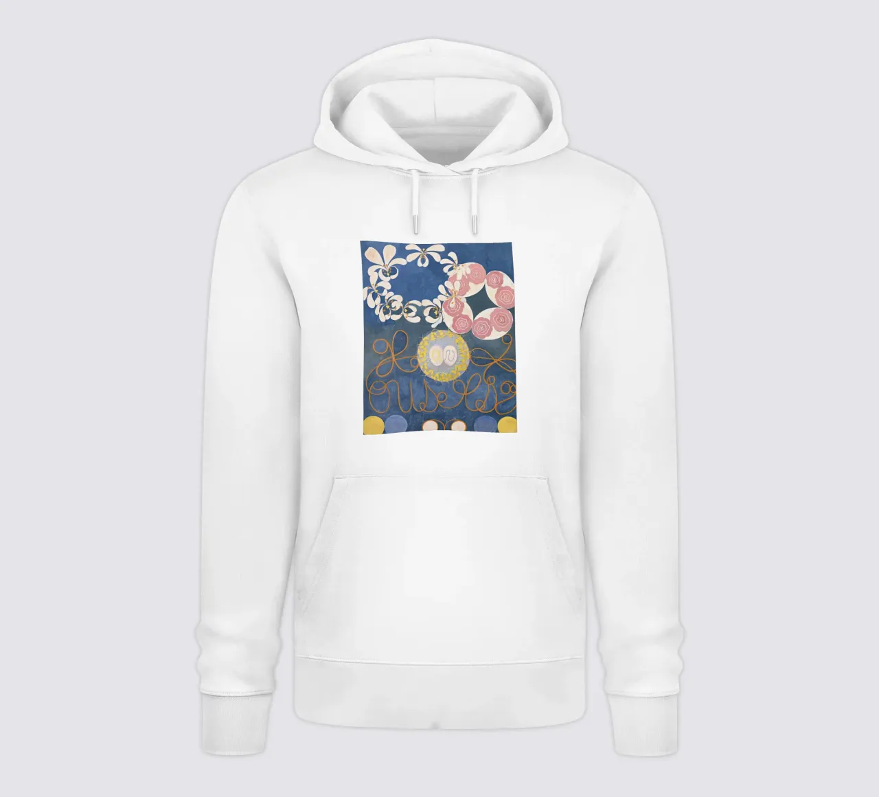 Hilma af Klint - I dieci più grandi n. 1 - Infanzia - 1907 felpa con cappuccio da 100 masterpieces