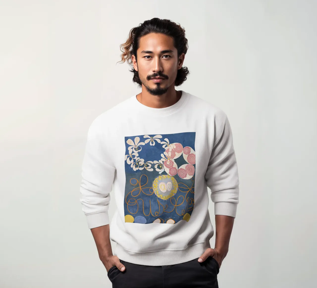 Hilma af Klint - I dieci più grandi n. 1 - Infanzia - 1907 felpa da 100 masterpieces