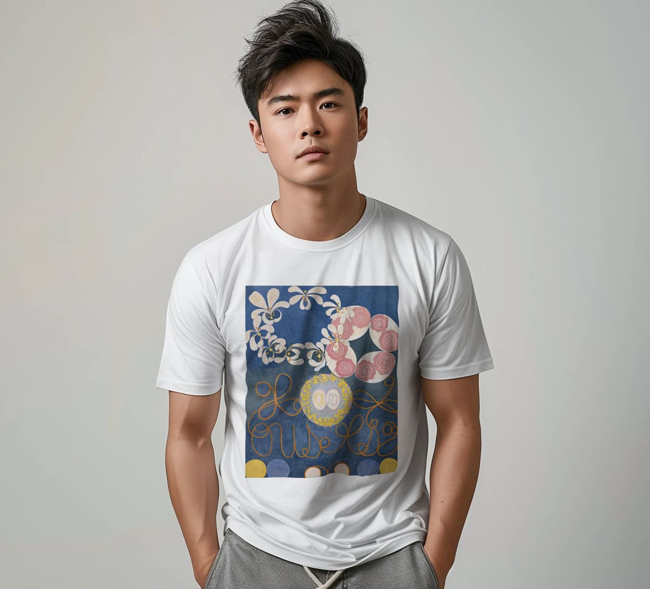 Hilma af Klint - I dieci più grandi n. 1 - Infanzia - 1907 t-shirt da 50 masterpieces