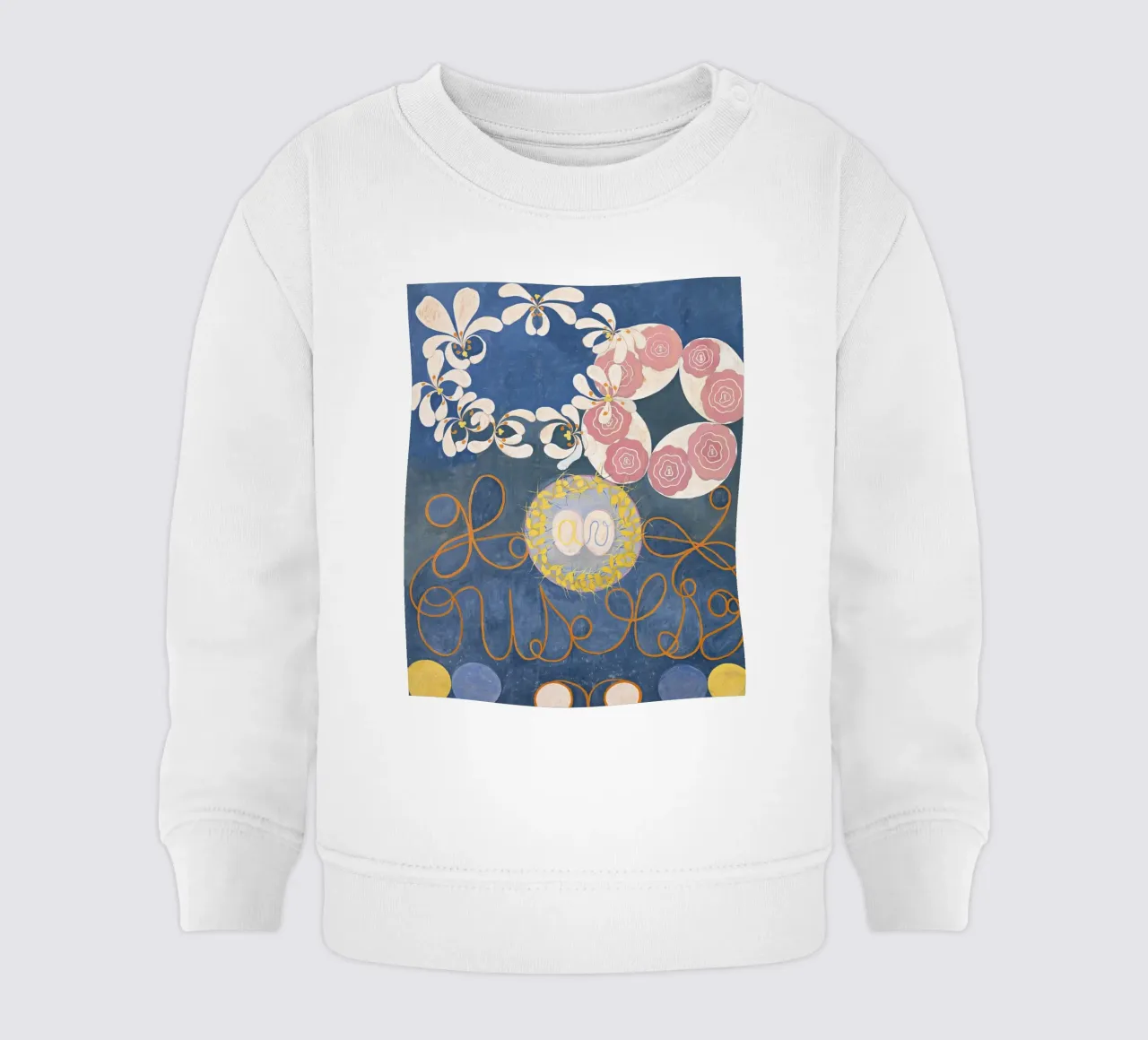 Hilma af Klint - I dieci più grandi n. 1 - Infanzia - 1907 felpa neonato da 100 masterpieces