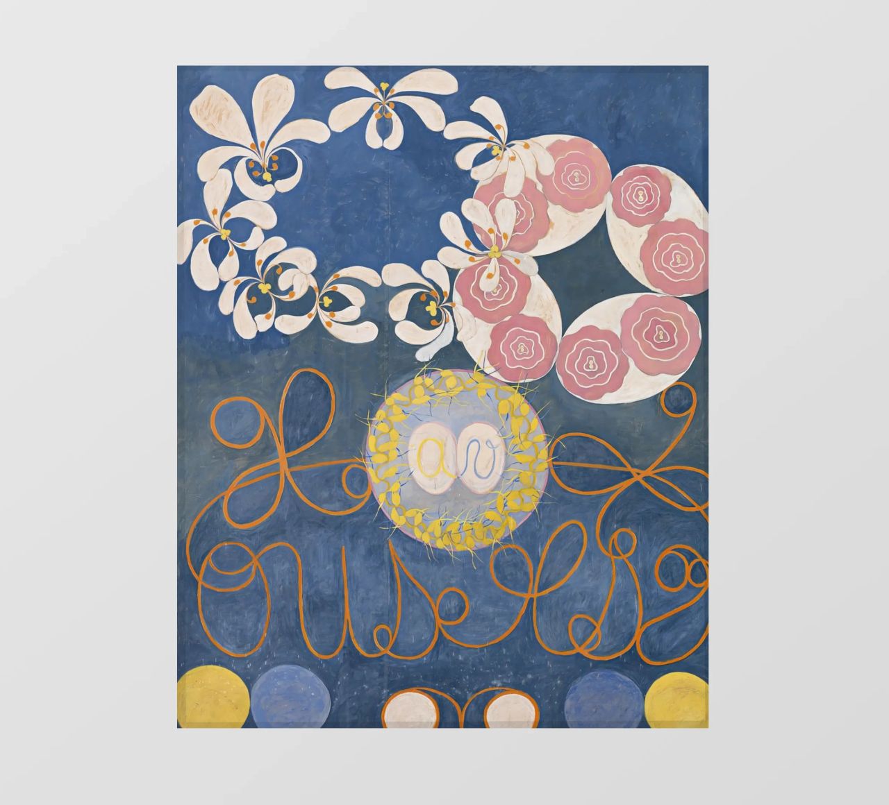 Hilma af Klint - I dieci più grandi n. 1 - Infanzia - 1907 pellicola backlit da 50 masterpieces
