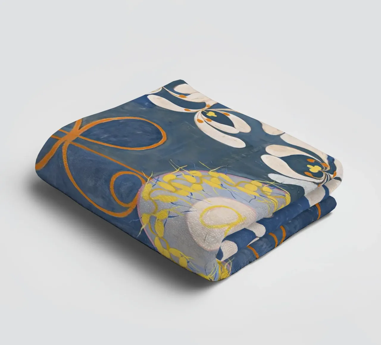 Hilma af Klint - I dieci più grandi n. 1 - Infanzia - 1907 asciugamano da bagno da 100 masterpieces