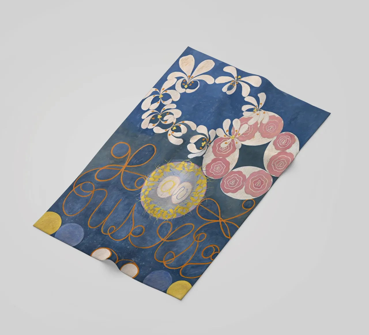 Hilma af Klint - I dieci più grandi n. 1 - Infanzia - 1907 telo mare da 100 masterpieces