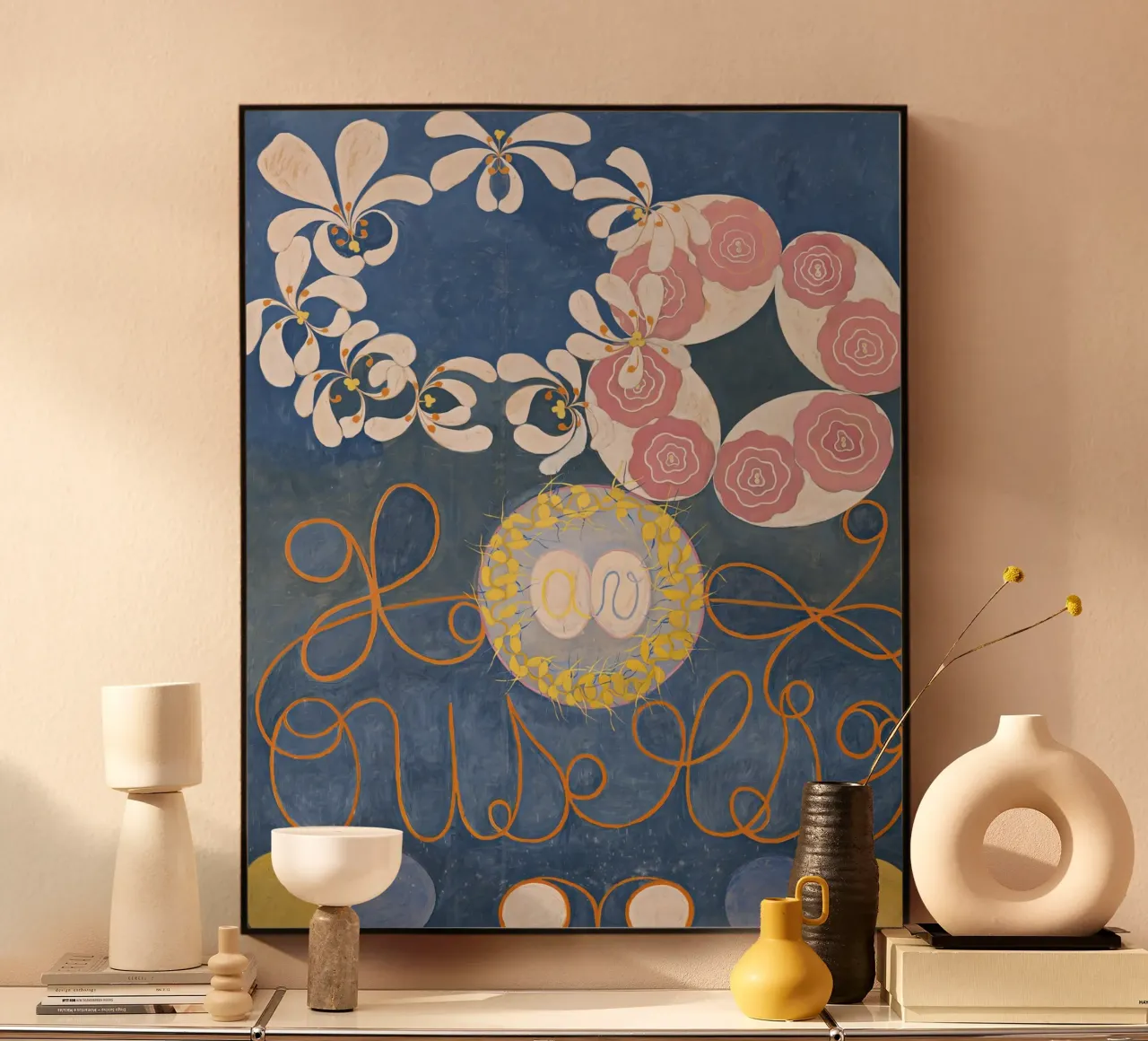 Hilma af Klint - I dieci più grandi n. 1 - Infanzia - 1907 plexiglass da 50 masterpieces