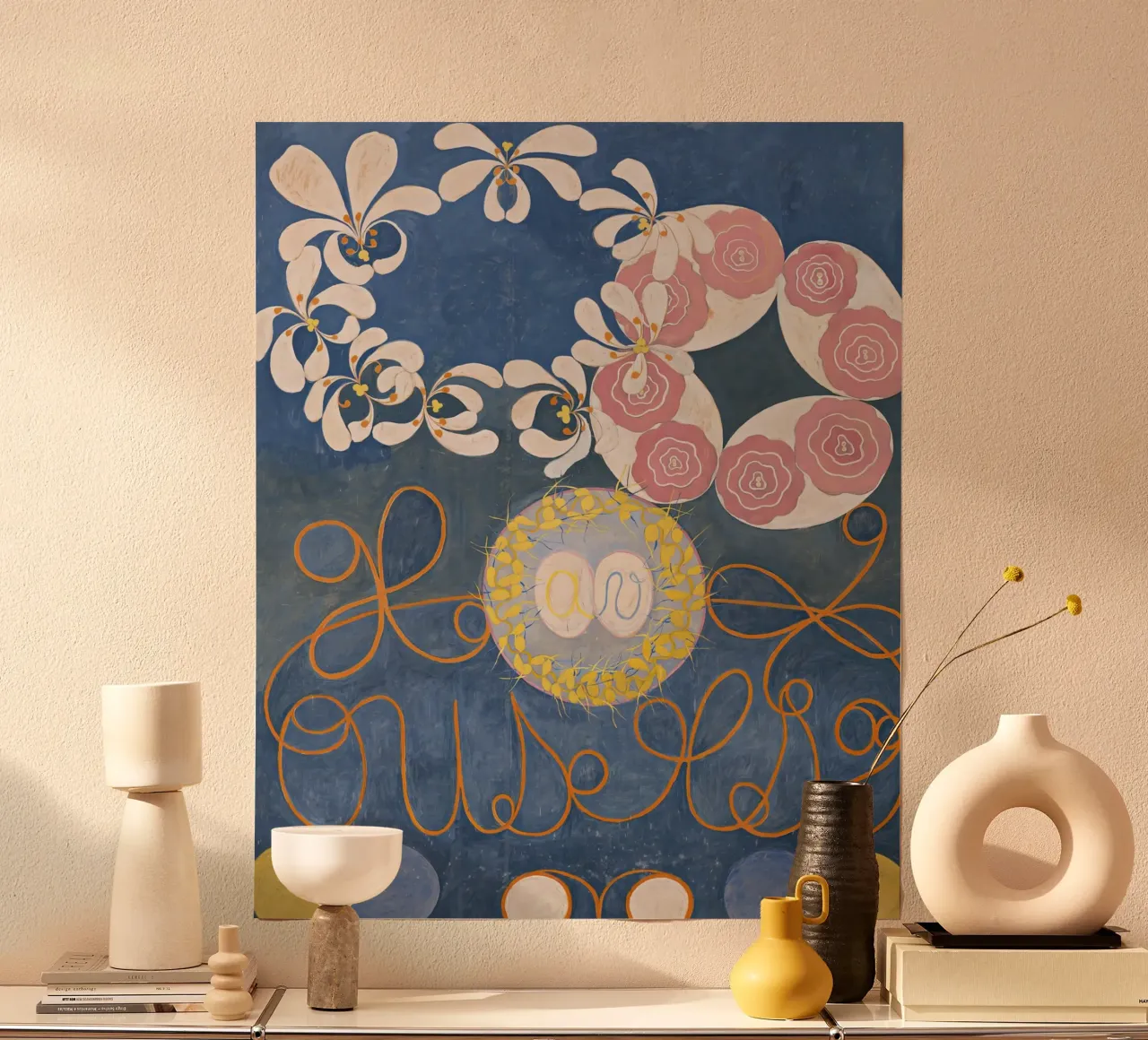 Hilma af Klint - I dieci più grandi n. 1 - Infanzia - 1907 carta hahnemühle da 50 masterpieces