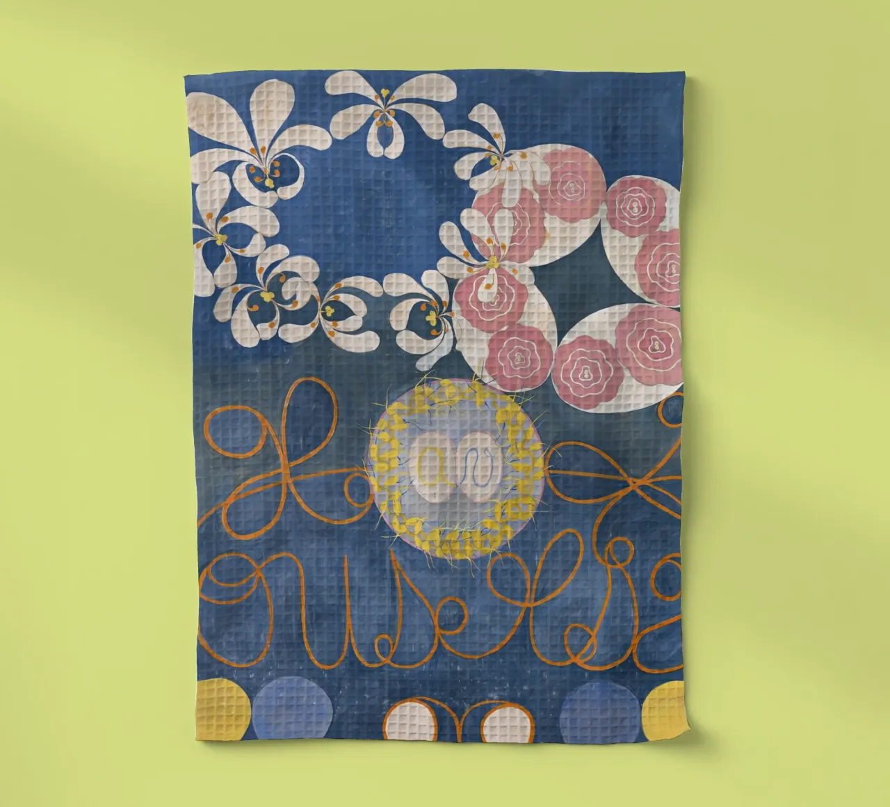 Hilma af Klint - Les dix plus grands n° 1 - Enfance - 1907 torchon de 50 masterpieces