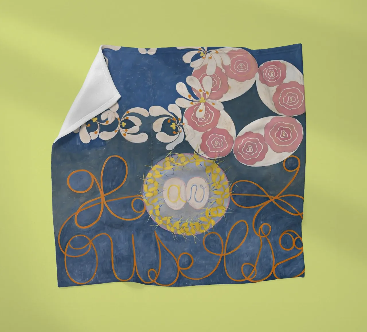 Hilma af Klint - Los diez mayores nº 1 - Infancia - 1907 manta de franela de 50 masterpieces