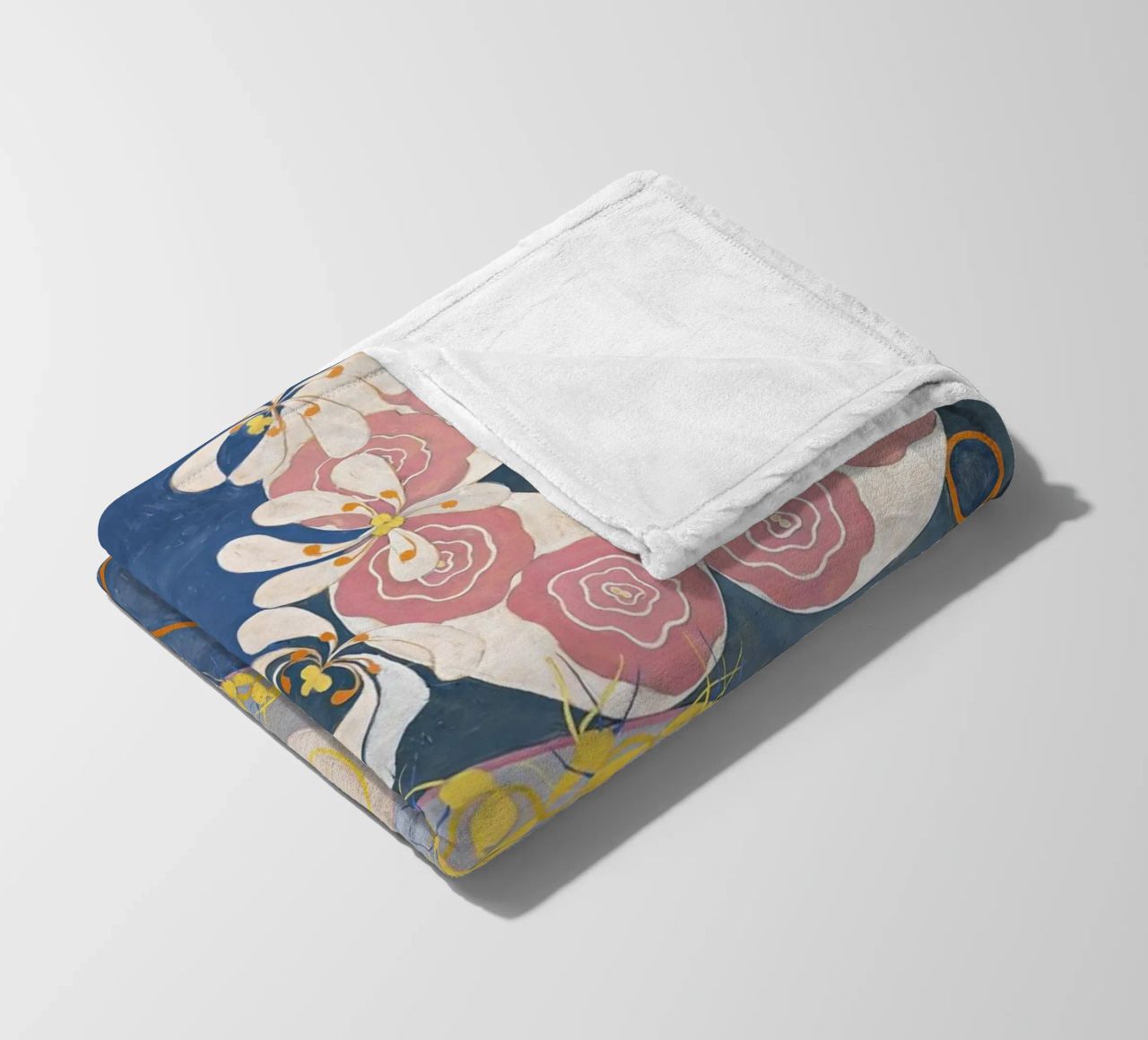 Hilma af Klint - I dieci più grandi n. 1 - Infanzia - 1907 coperta in pile da 50 masterpieces