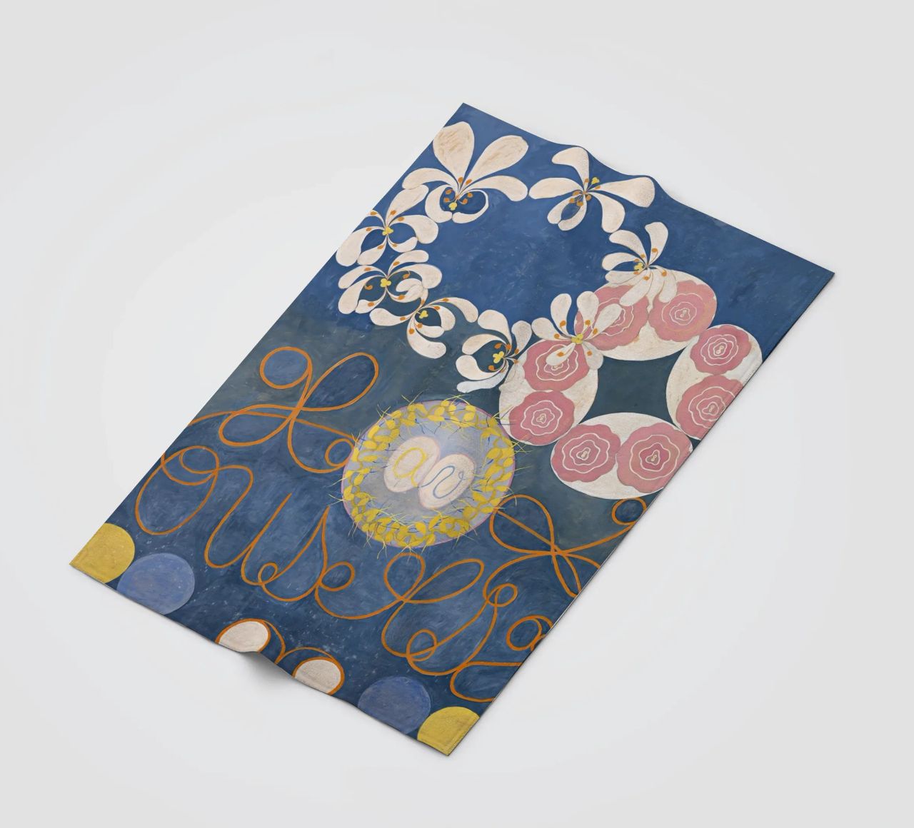 Hilma af Klint - I dieci più grandi n. 1 - Infanzia - 1907 coperta in pile da 50 masterpieces
