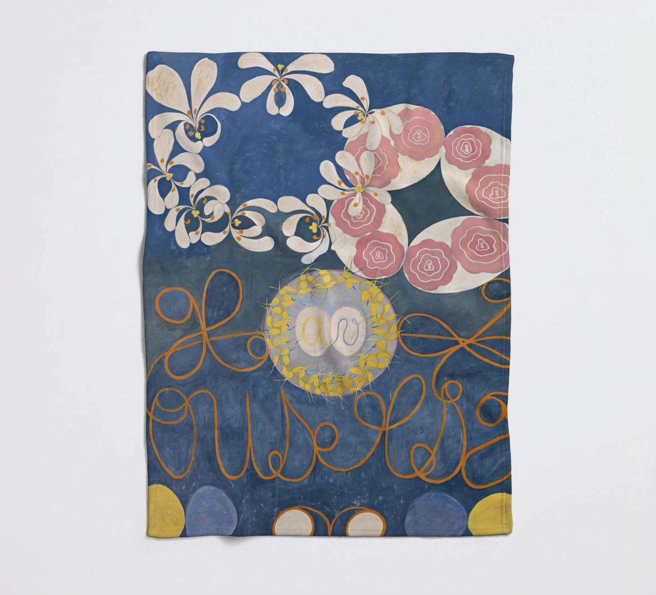 Hilma af Klint - I dieci più grandi n. 1 - Infanzia - 1907 coperta in pile da 50 masterpieces