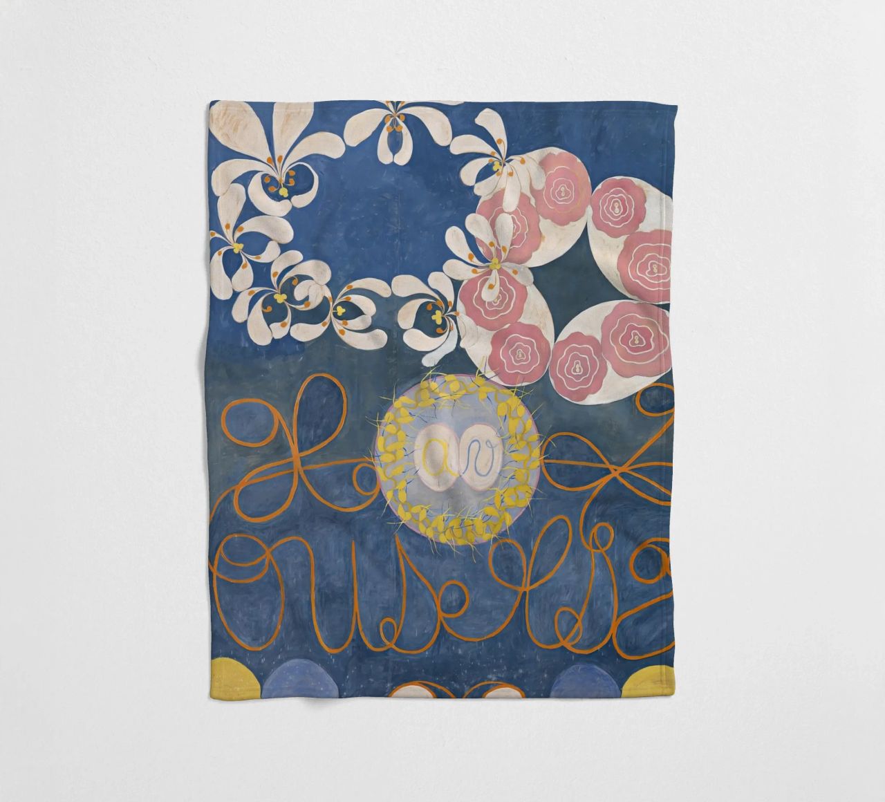 Hilma af Klint - I dieci più grandi n. 1 - Infanzia - 1907 coperta in pile da 50 masterpieces