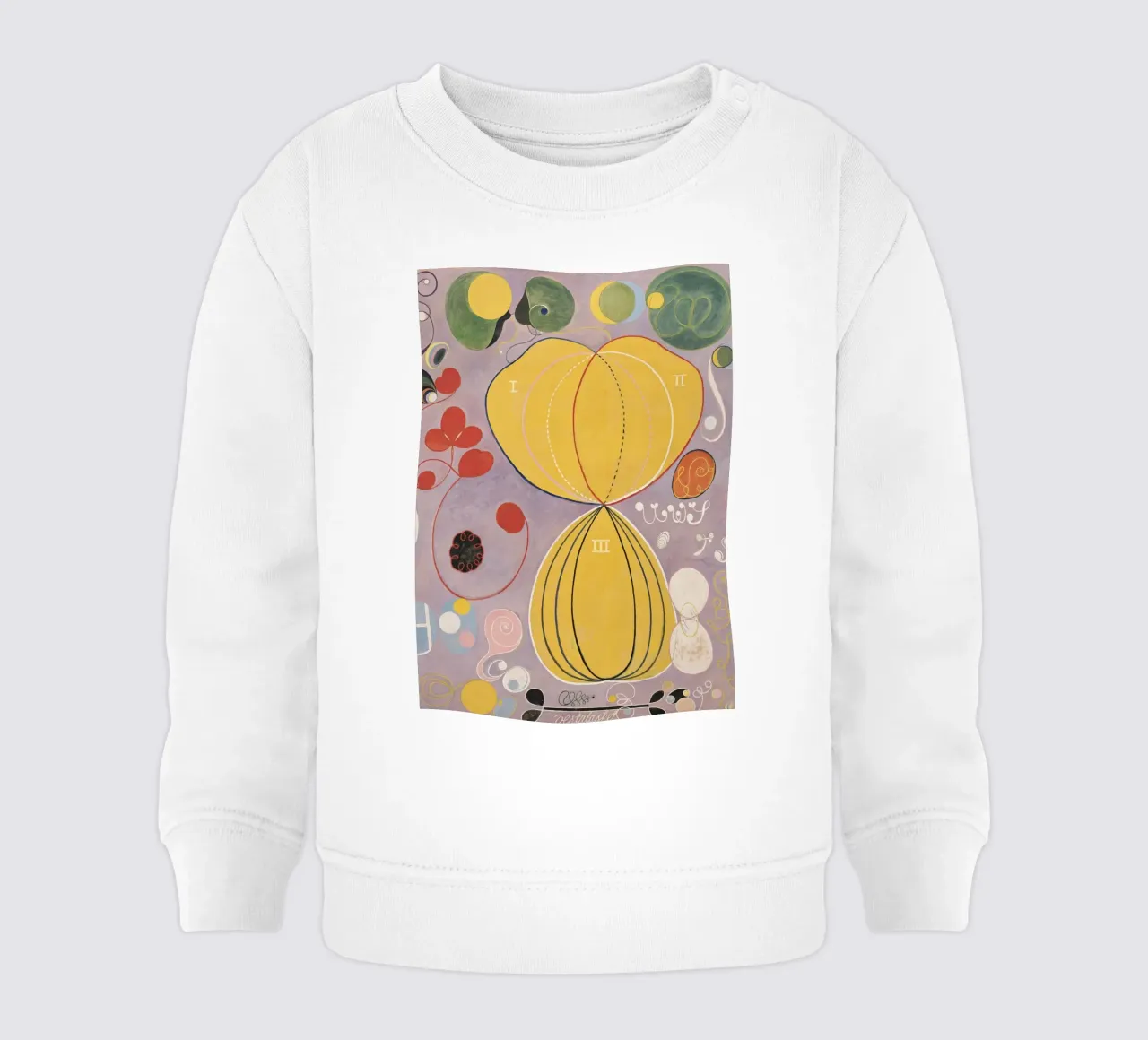 Hilma af Klint - I dieci più grandi n. 7 L'età adulta 1907 felpa neonato da 50 masterpieces